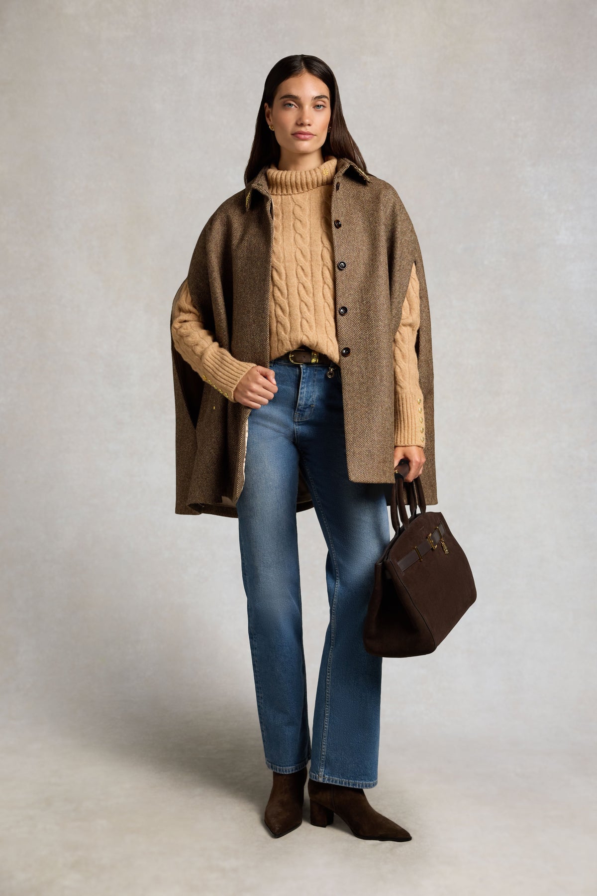 Eden Roll Neck Knit (Camel)