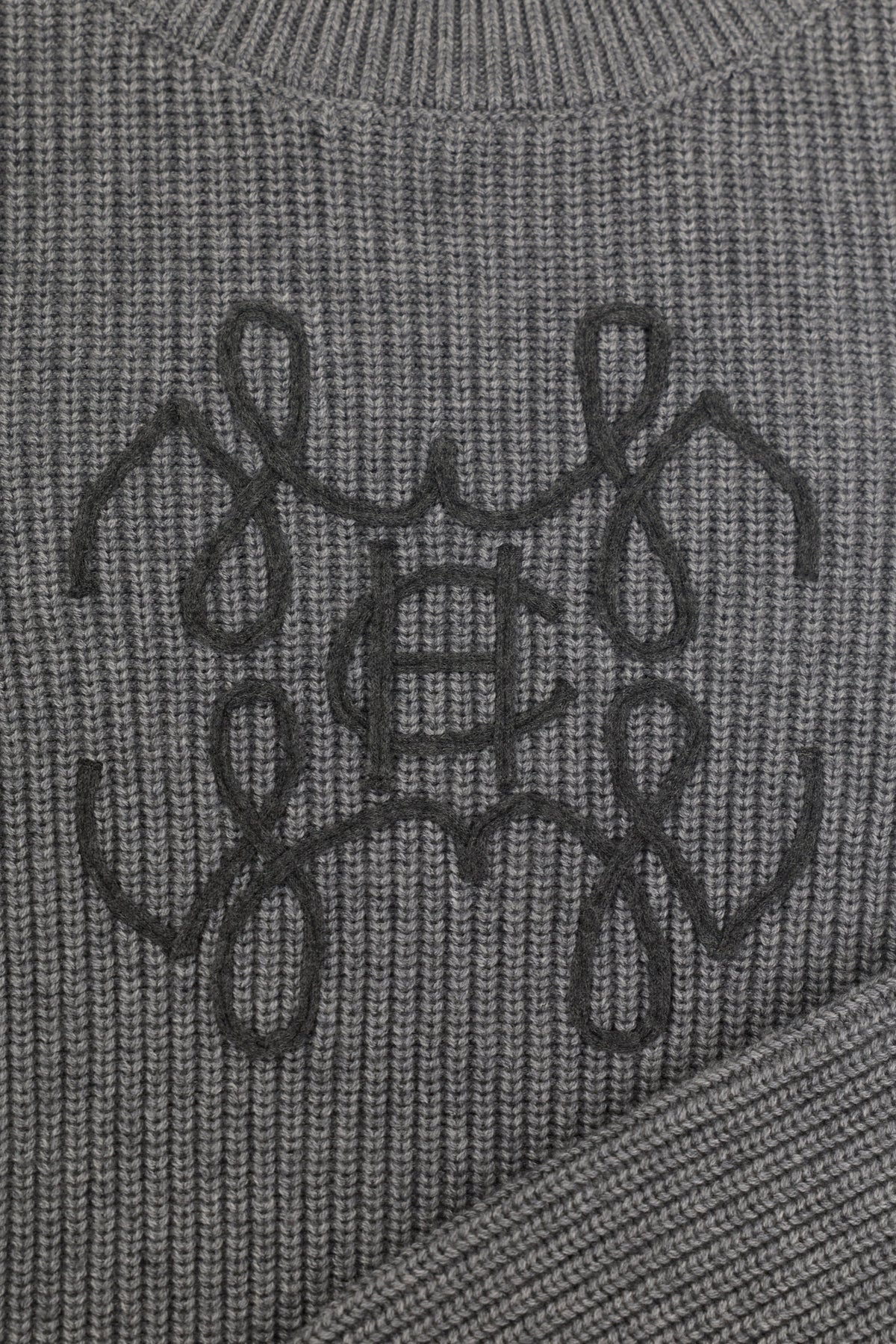 Appleton High Neck Knit (Slate Grey)