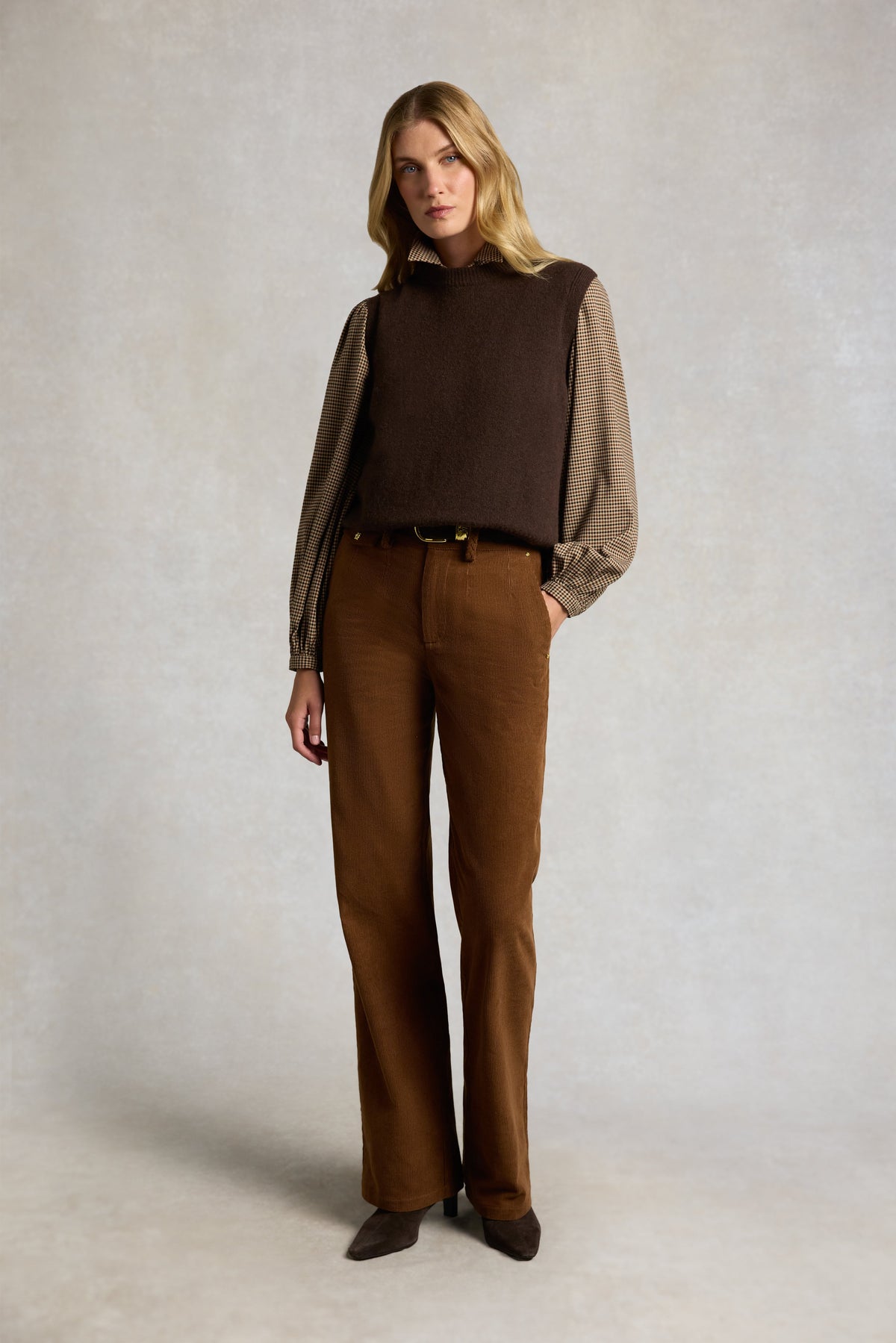 Essential Tank (Chocolate Marl)
