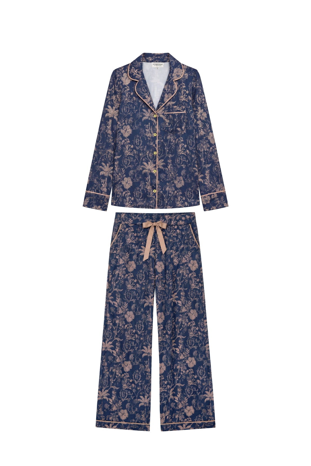 Satin Pyjama Set (Twilight Navy)