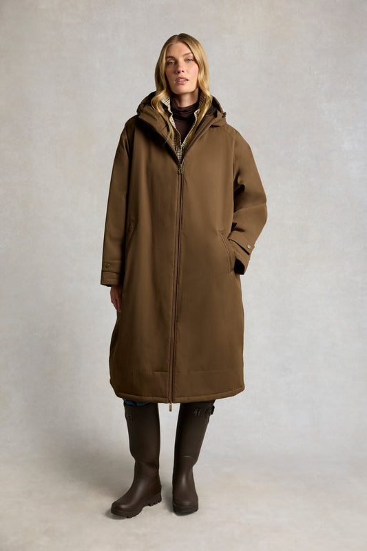 One-Size Waterproof Coat (Chestnut)