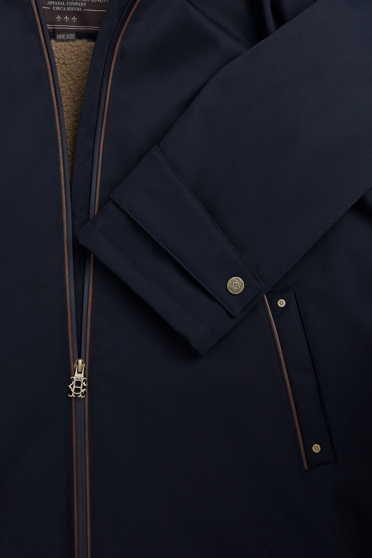 One-Size Waterproof Coat (Dark Navy)