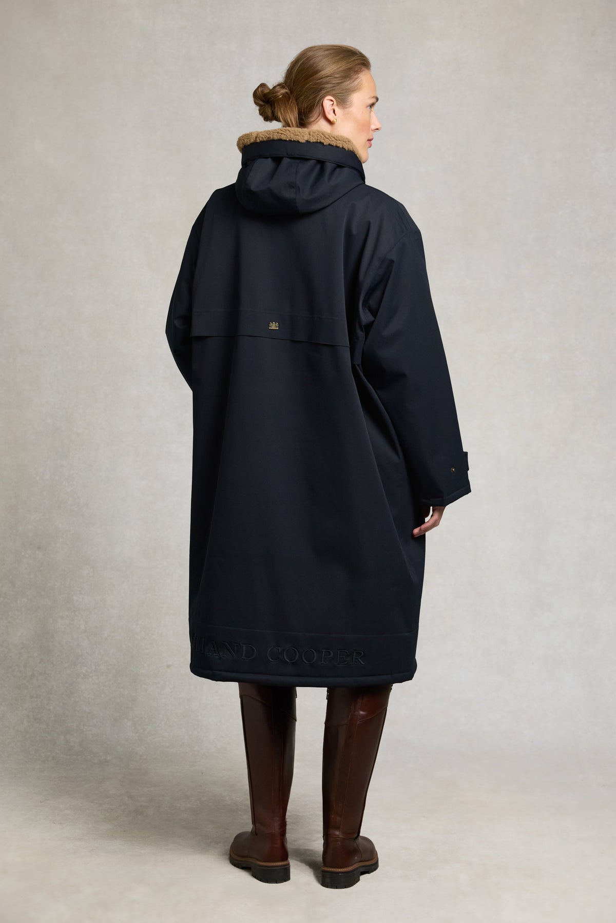 One-Size Waterproof Coat (Dark Navy)