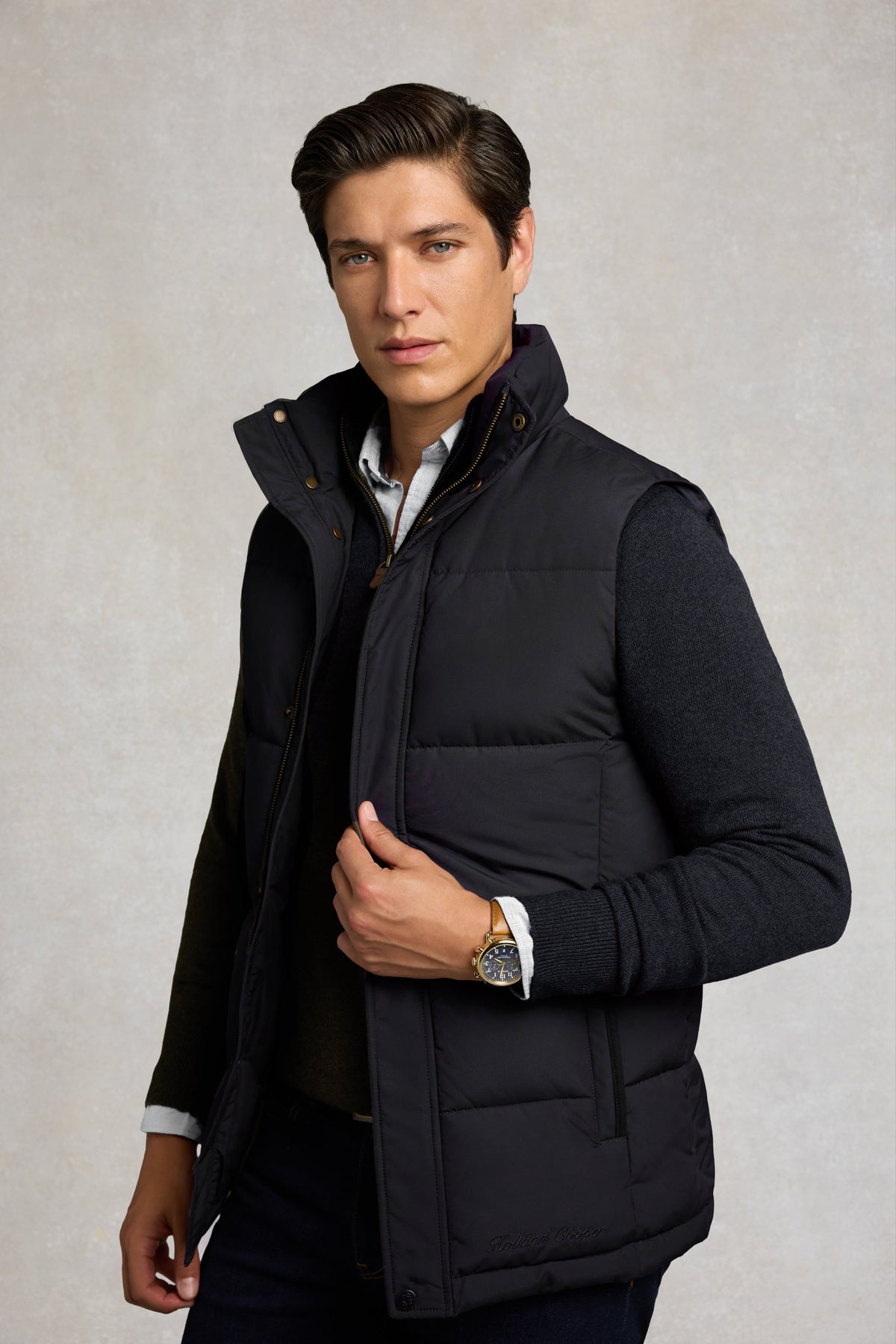 Men's Larkstone Padded Gilet (Deep Navy)