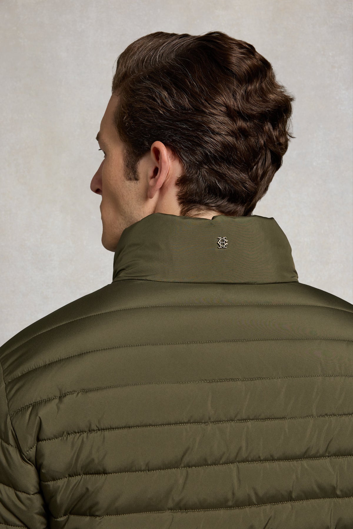 Men's Midweight Padded Jacket (Khaki)