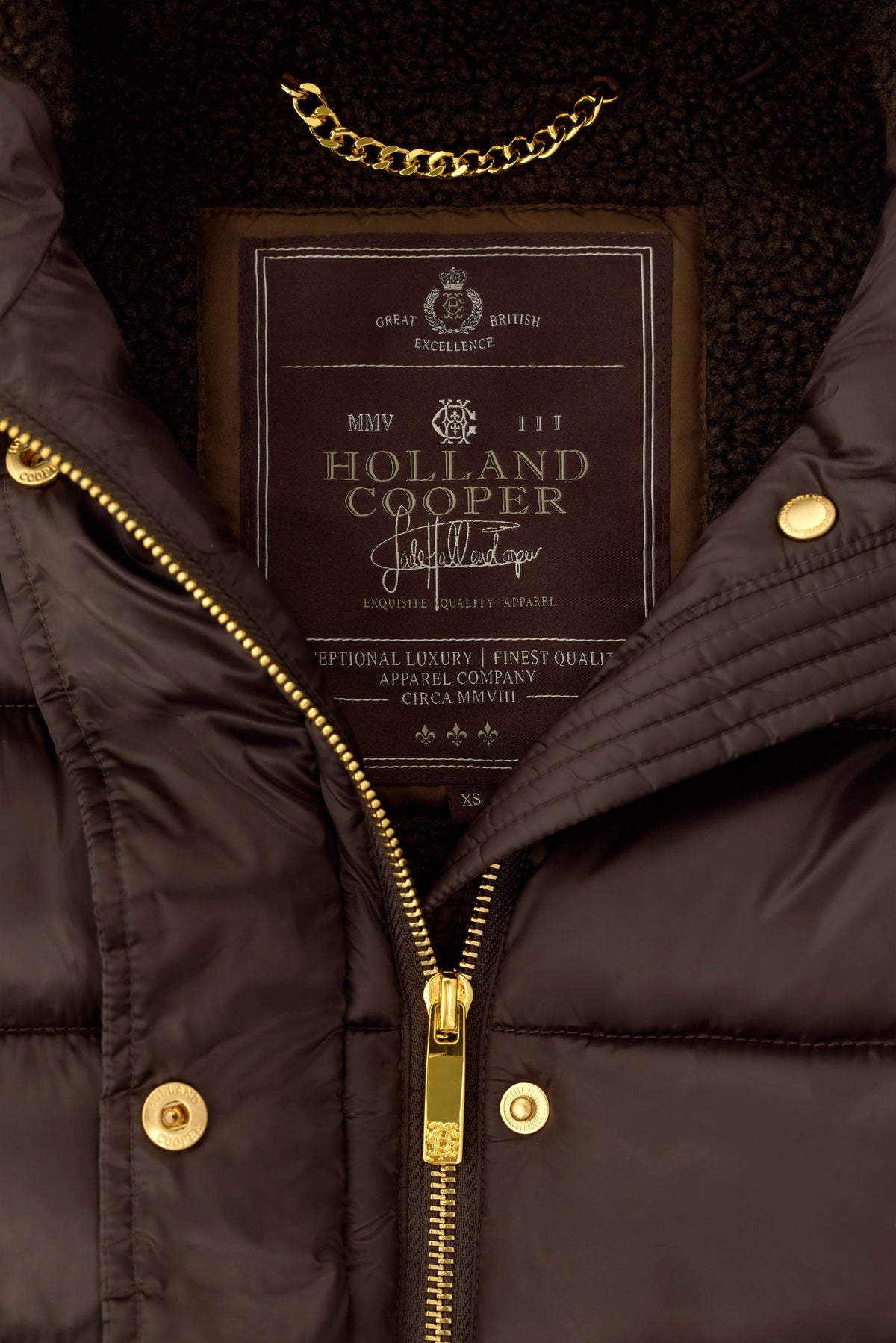 Harlow Sherpa Gilet (Chocolate)