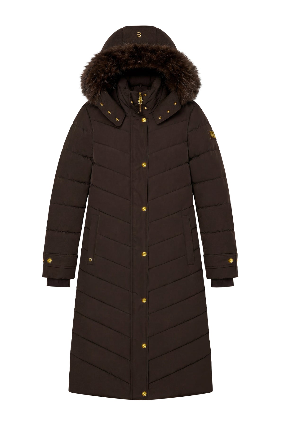 Chamonix Coat (Heraldic Chocolate)
