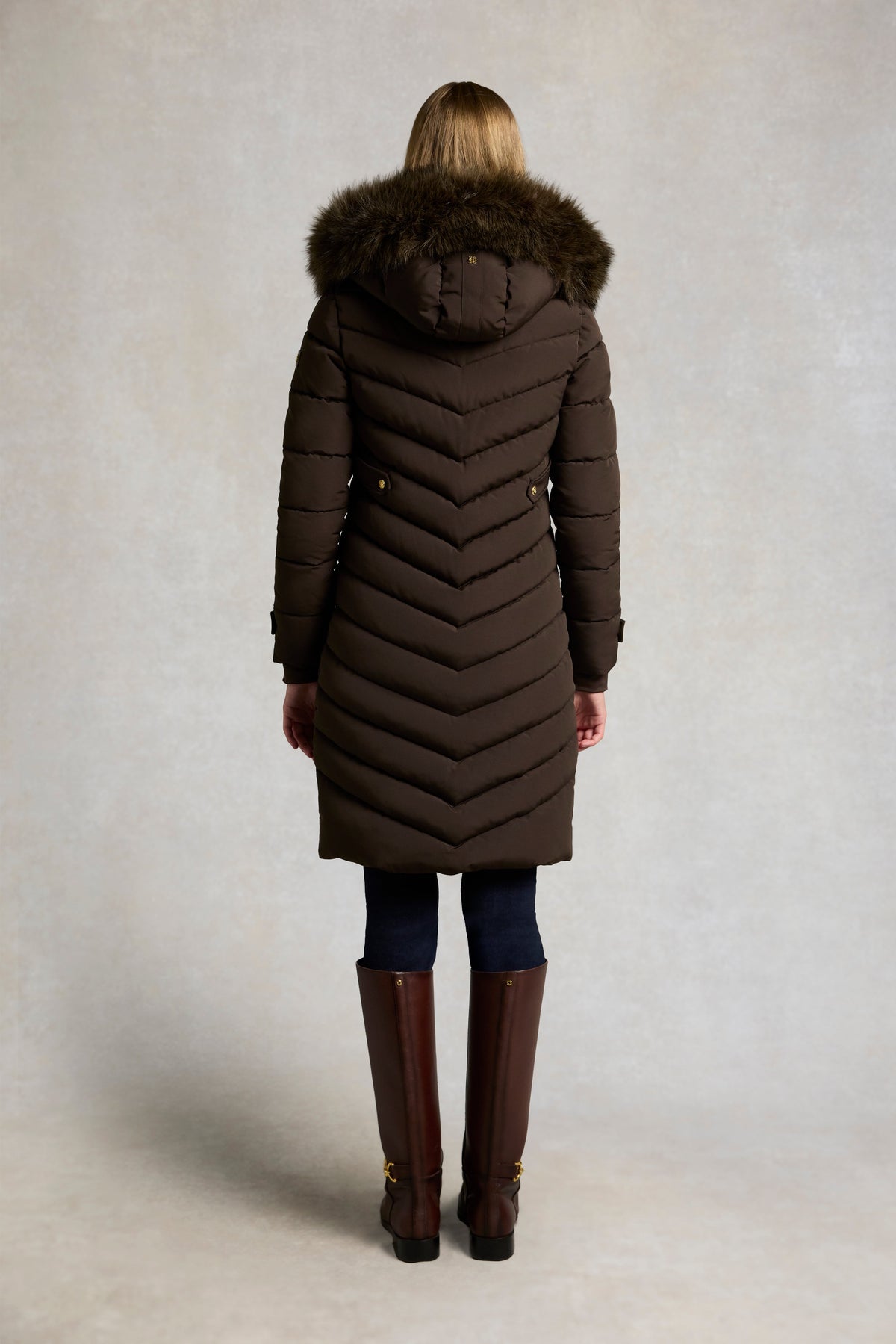 Chamonix Coat (Heraldic Chocolate)