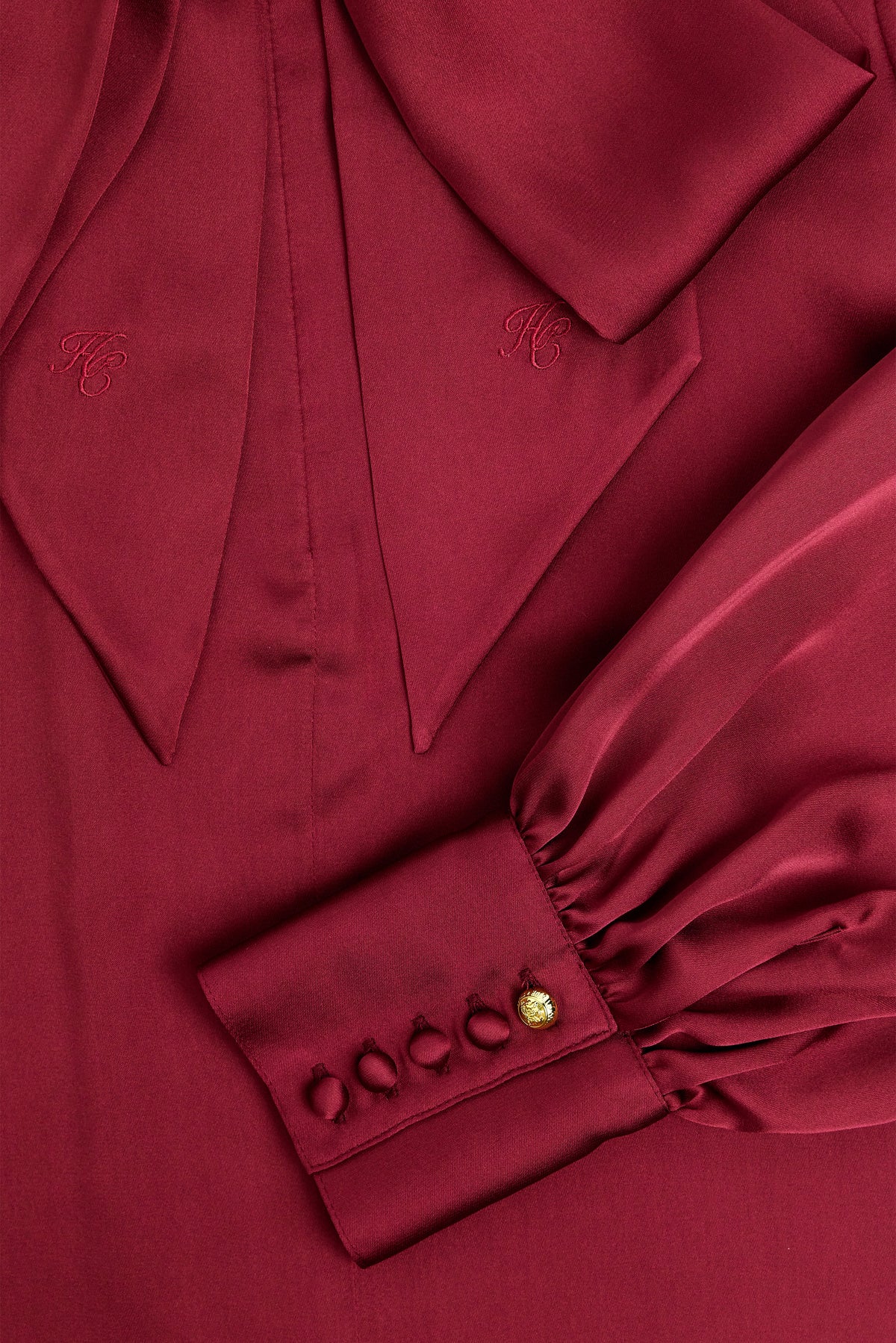 Ariella Blouse (Burgundy)