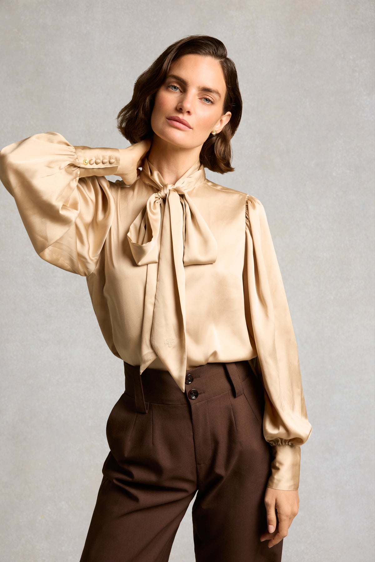 Ariella Blouse (Champagne)