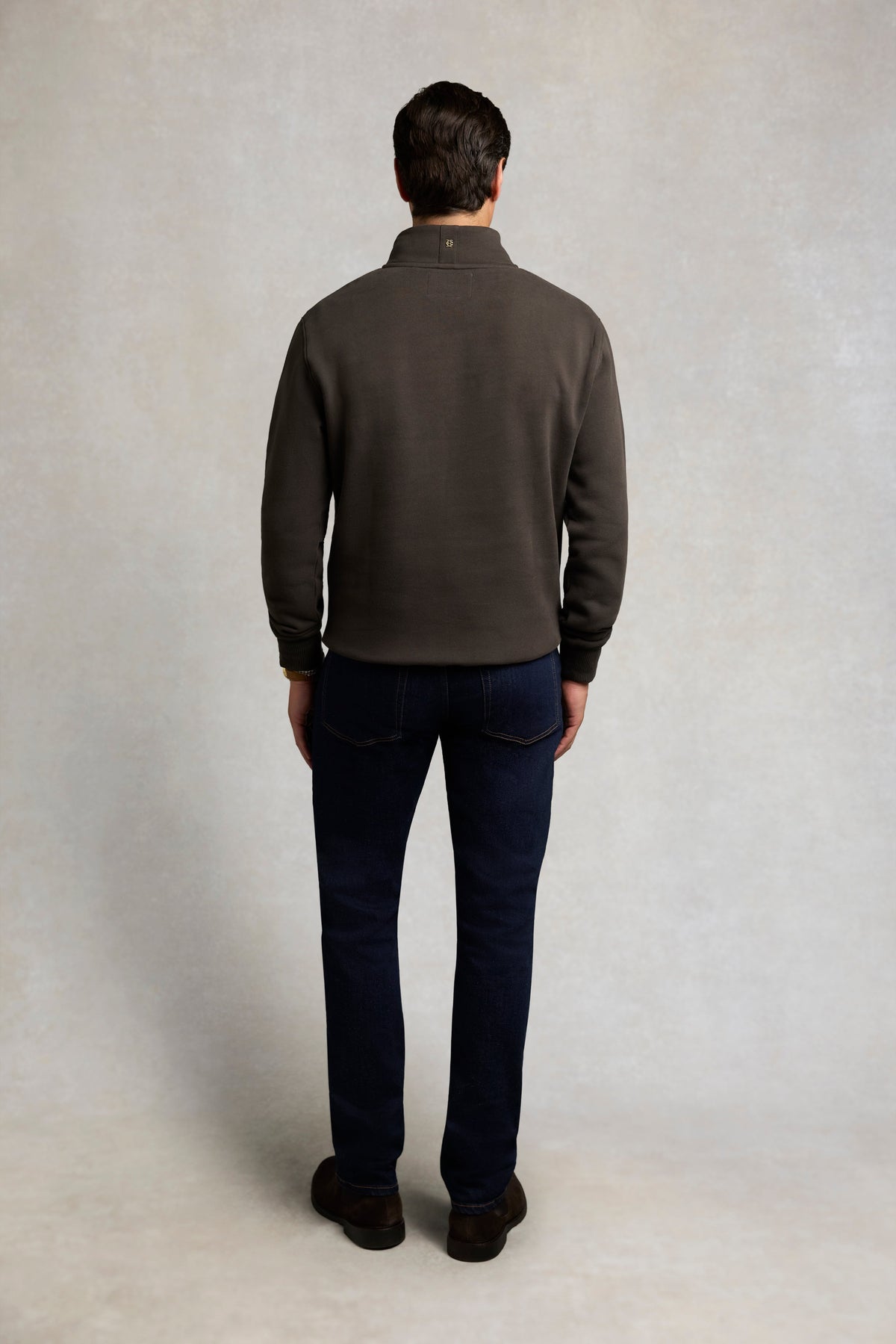 Men's Classic Quarter Zip Sweat (Bournville)