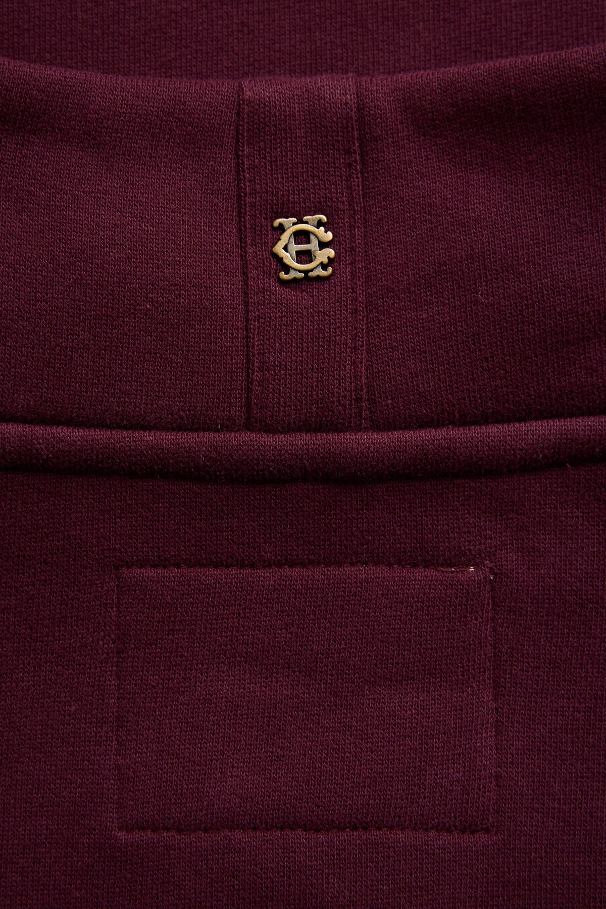 Men's Classic Quarter Zip Sweat (Mulberry)