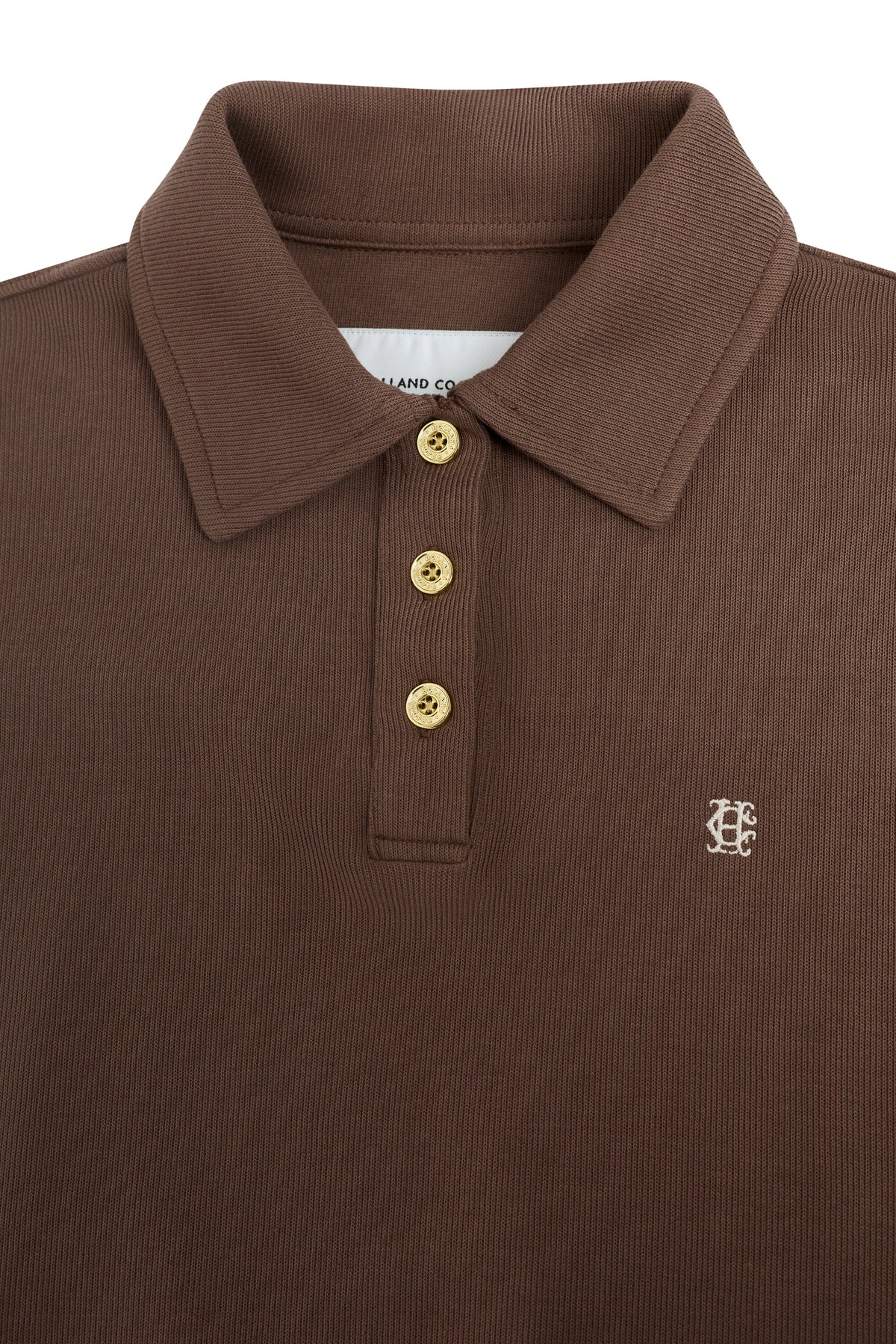 Barton Quarter Neck Sweat (Walnut)
