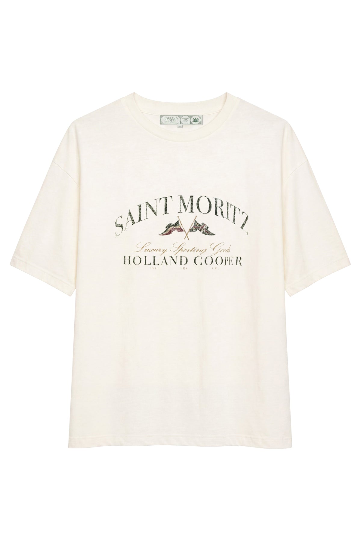 Oversized Destination Tee (Cream)