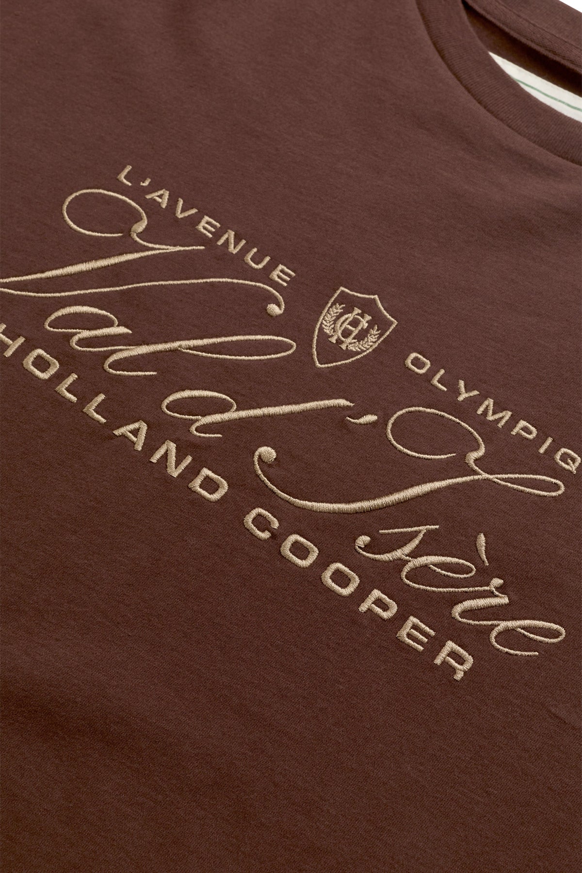 Oversized Destination Tee (Walnut)
