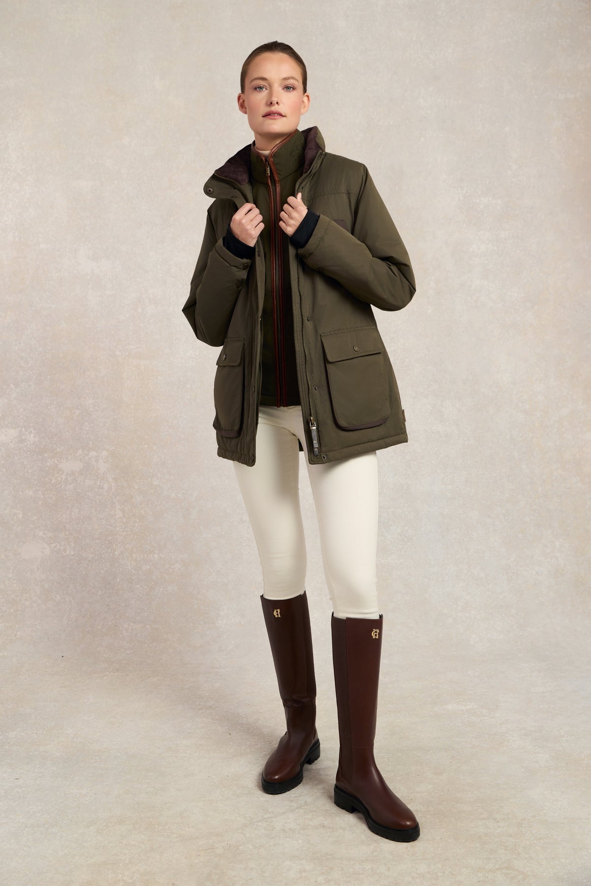 Stamford Country Coat (Khaki)