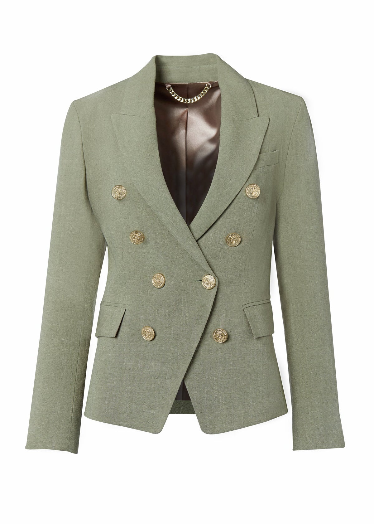 Mother Of The Bride Sage Linen Suit Set