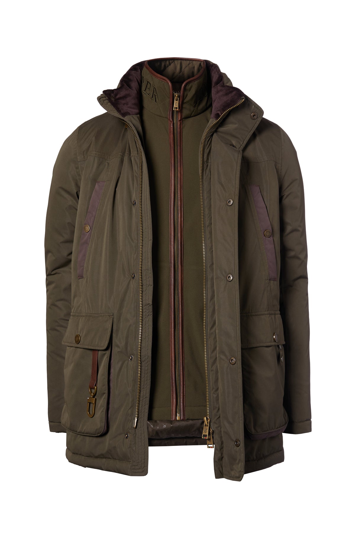 Men's Stamford Field Coat (Khaki)
