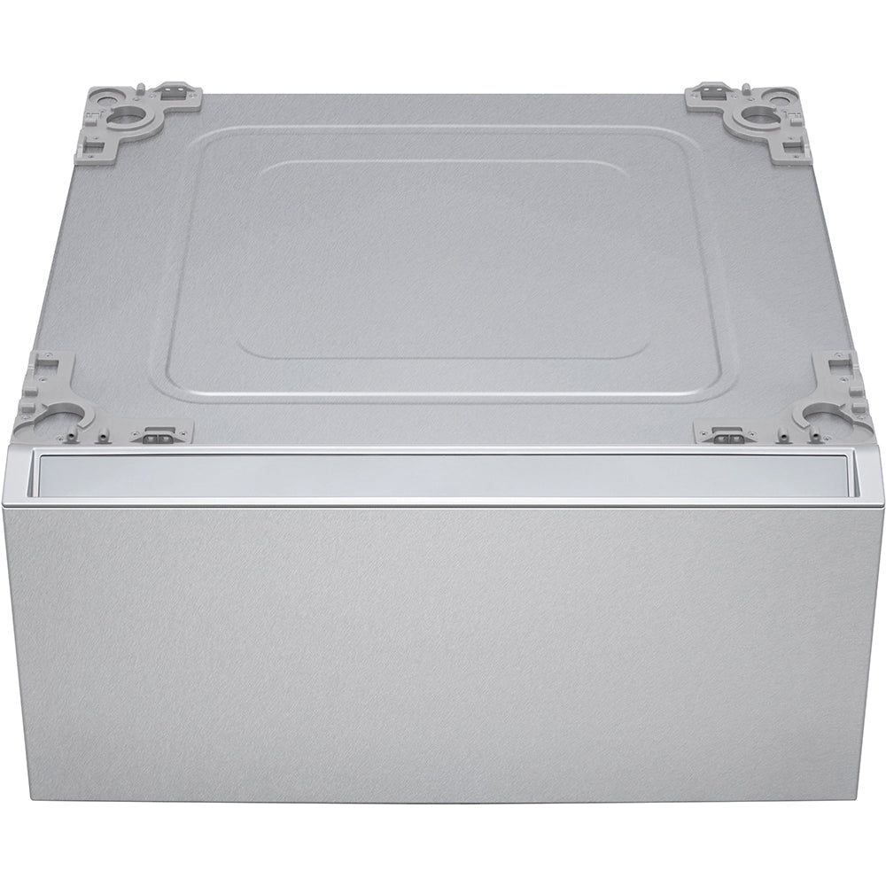 29" Laundry Pedestal - Brushed Platinum Steel