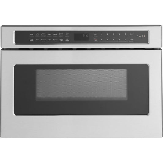 1.2 CuFt 1500 Wattage Built-In Microwave In Stainless Steel With Drawer Door