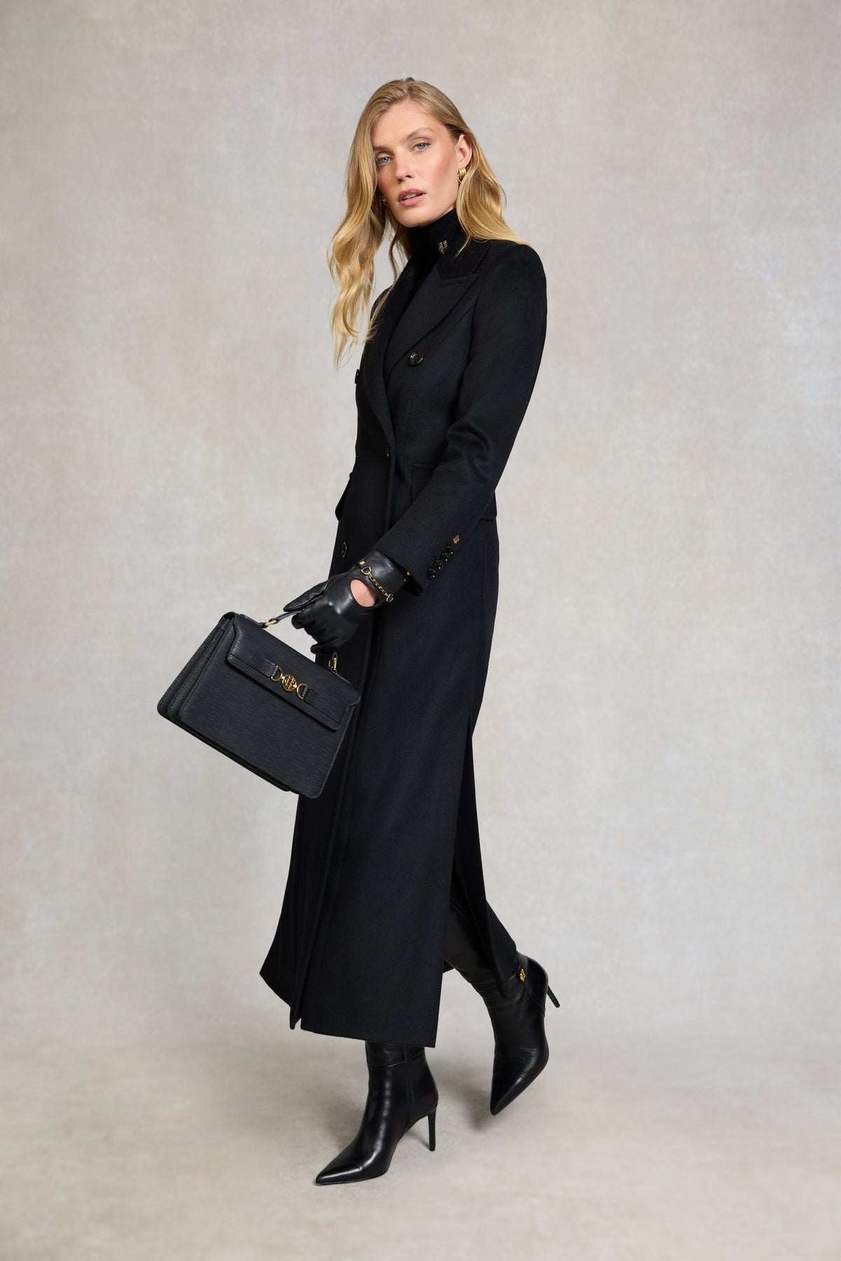 The Trinity Coat (Soft Black)
