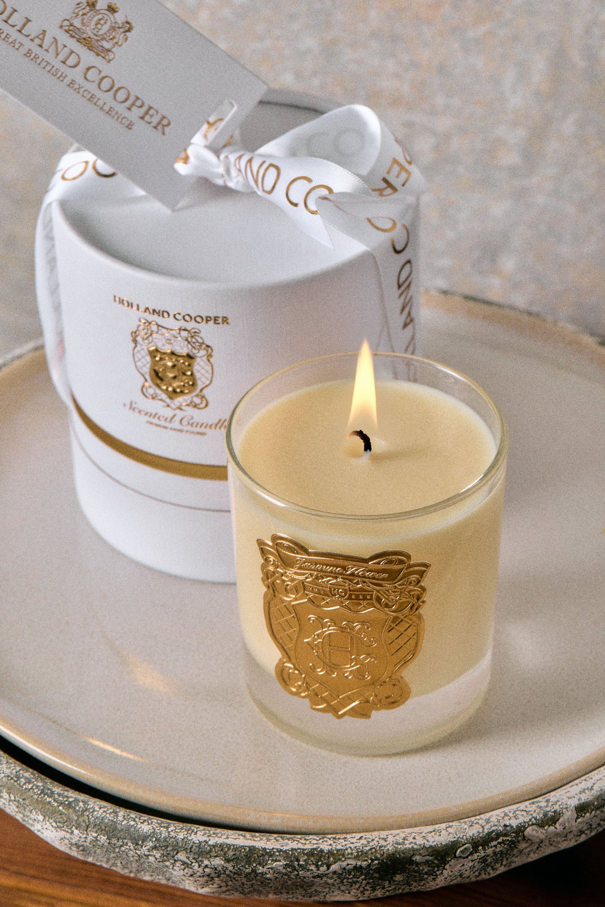Single Wick Candle (Jasmine Flowers)