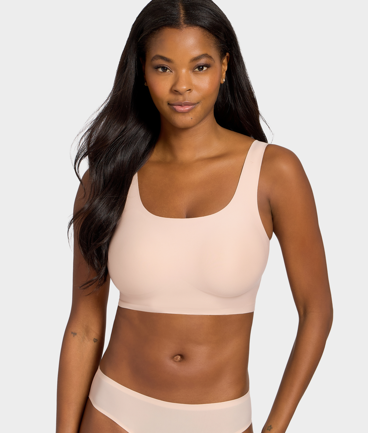 SoftStretch Power Scoop Neck Bralette