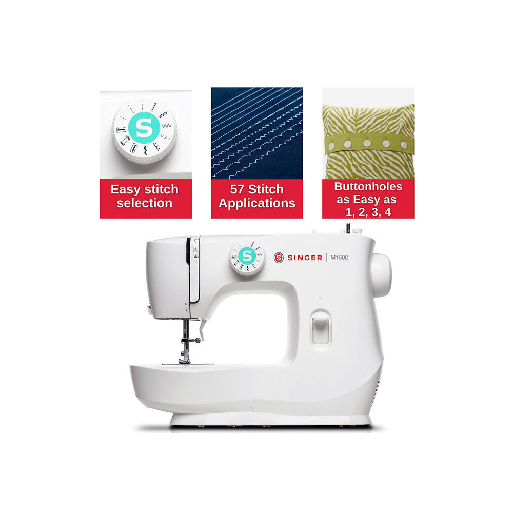 Mechanical Sewing Machine - White