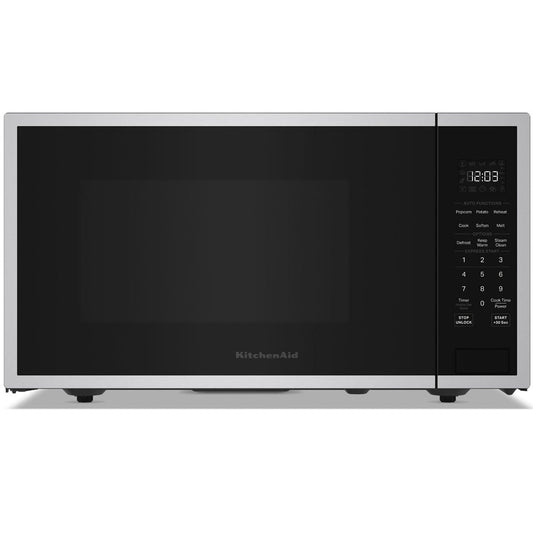 1.6 CuFt Countertop Microwave in Stainless Steel
