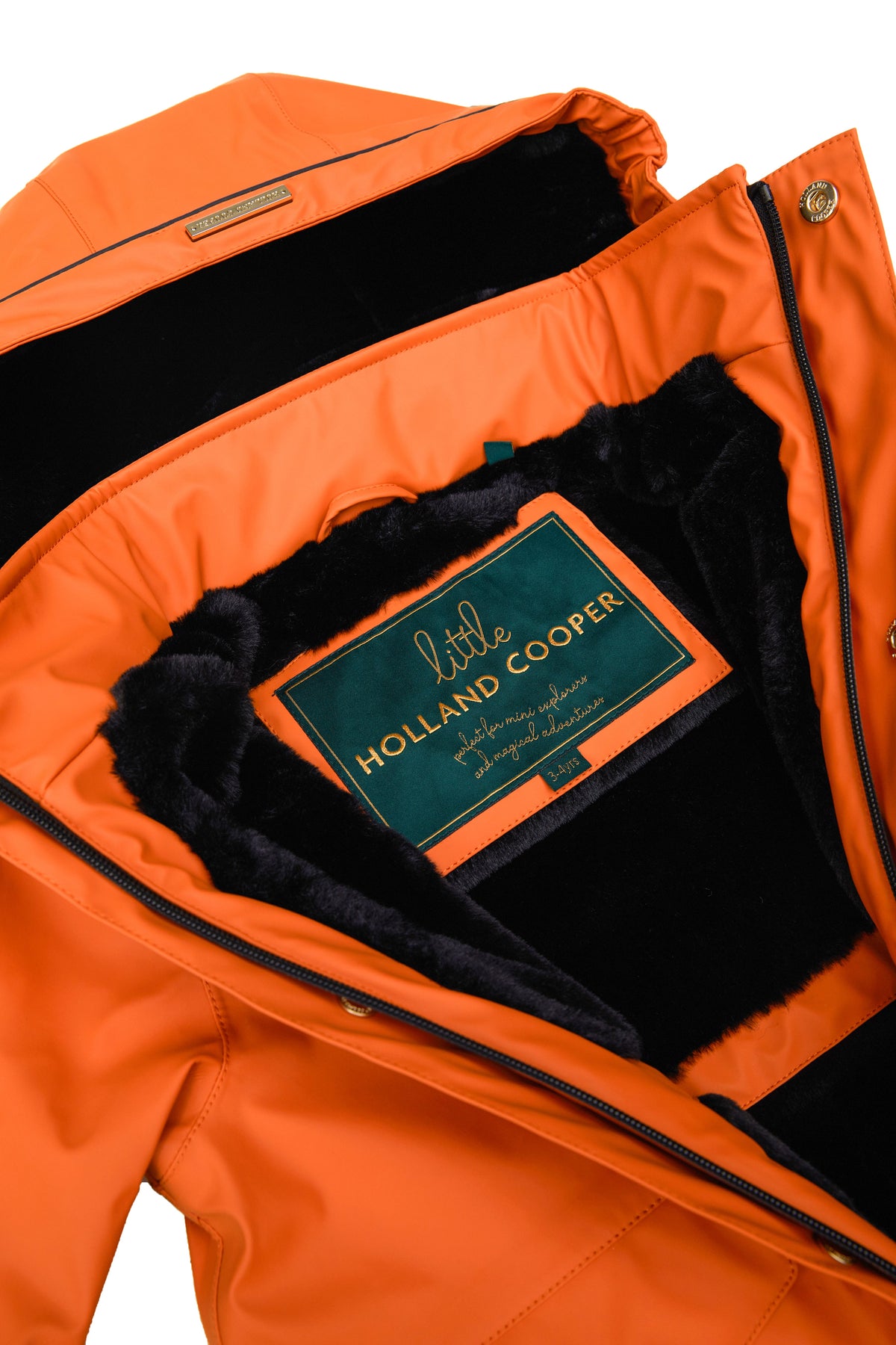 Little Sherpa Rain Mac (Firecracker)