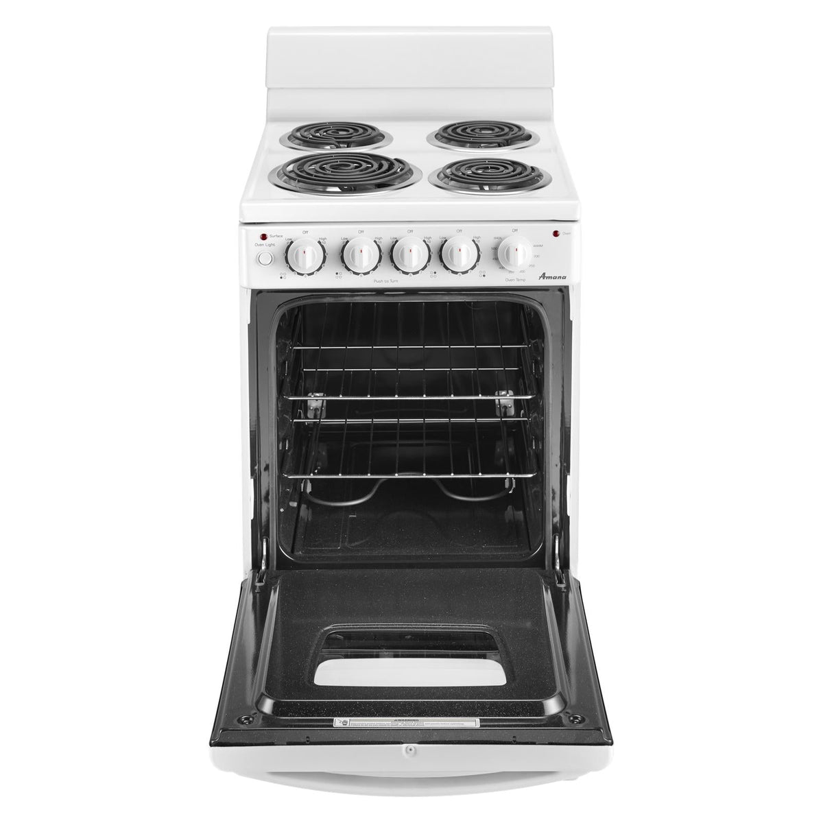 2.6 CuFt Freestanding Electric Range in White