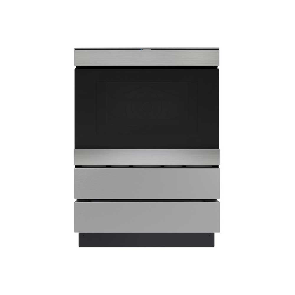 24" Under the Counter Convection Microwave Drawer Oven Pedestal