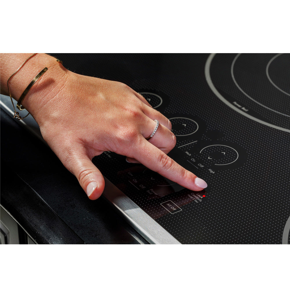 36" Smart 4-Element Radiant Electric Cooktop in Stainless Steel with Smooth Top
5 Ribbon Burner and Touch Control