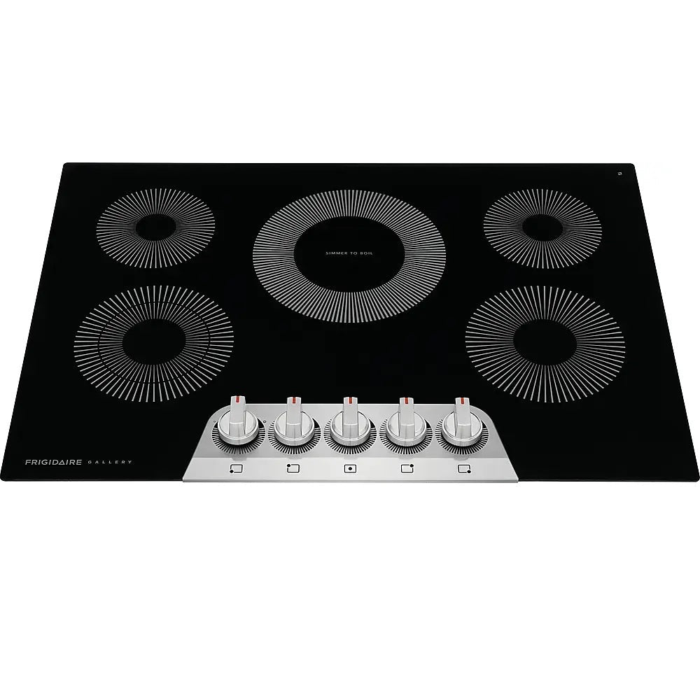 30-Inch Electric Cooktop - Stainless Steel