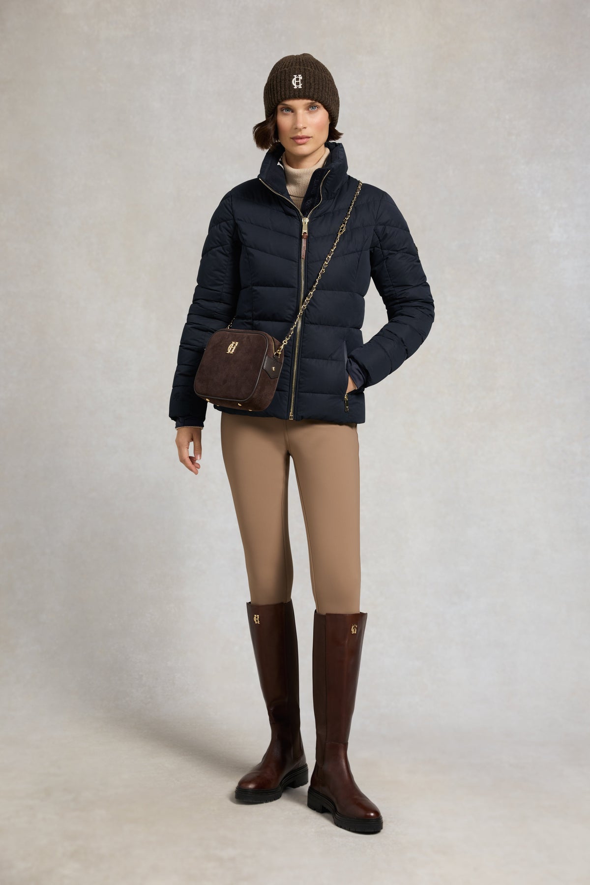 Whistler Puffer Jacket (Ink Navy Natural)