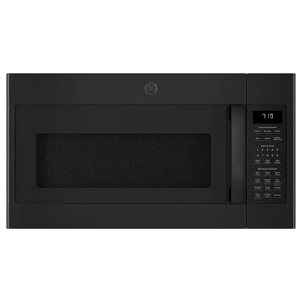 1.9 Cu Ft Over-the-Range Sensor Microwave Oven - Black