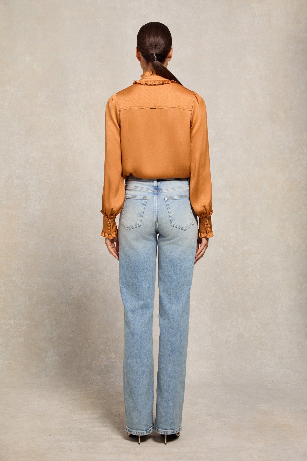 Ruby Ruffle Shirt (Sienna)