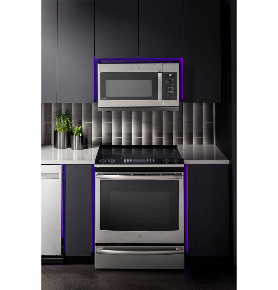 2.2 CuFt 1000 Wattage Over-the-Range Microwave in Stainless Steel with Sensor Cooking