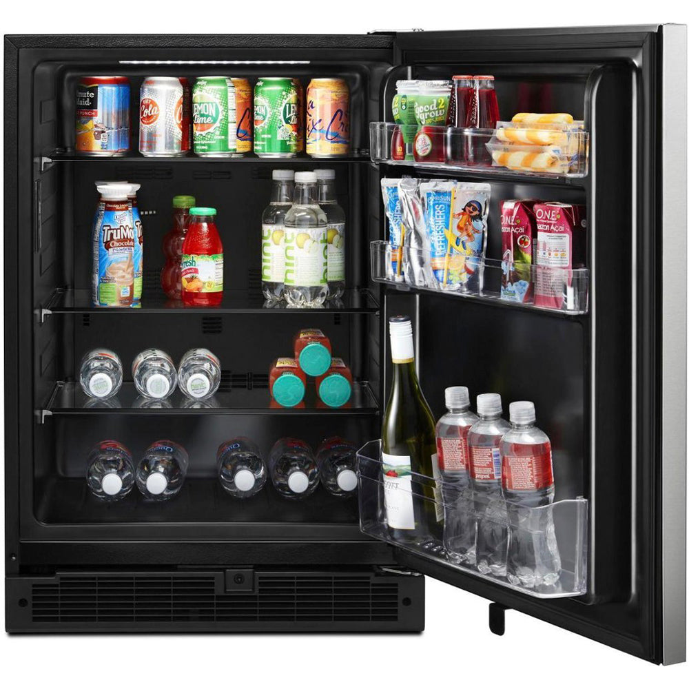 24-Inch Wide Undercounter Refrigerator In Stainless Steel
