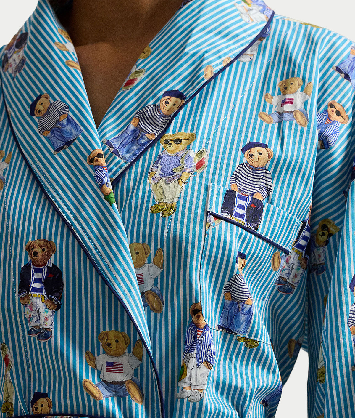 Heritage Polo Bear Woven Robe