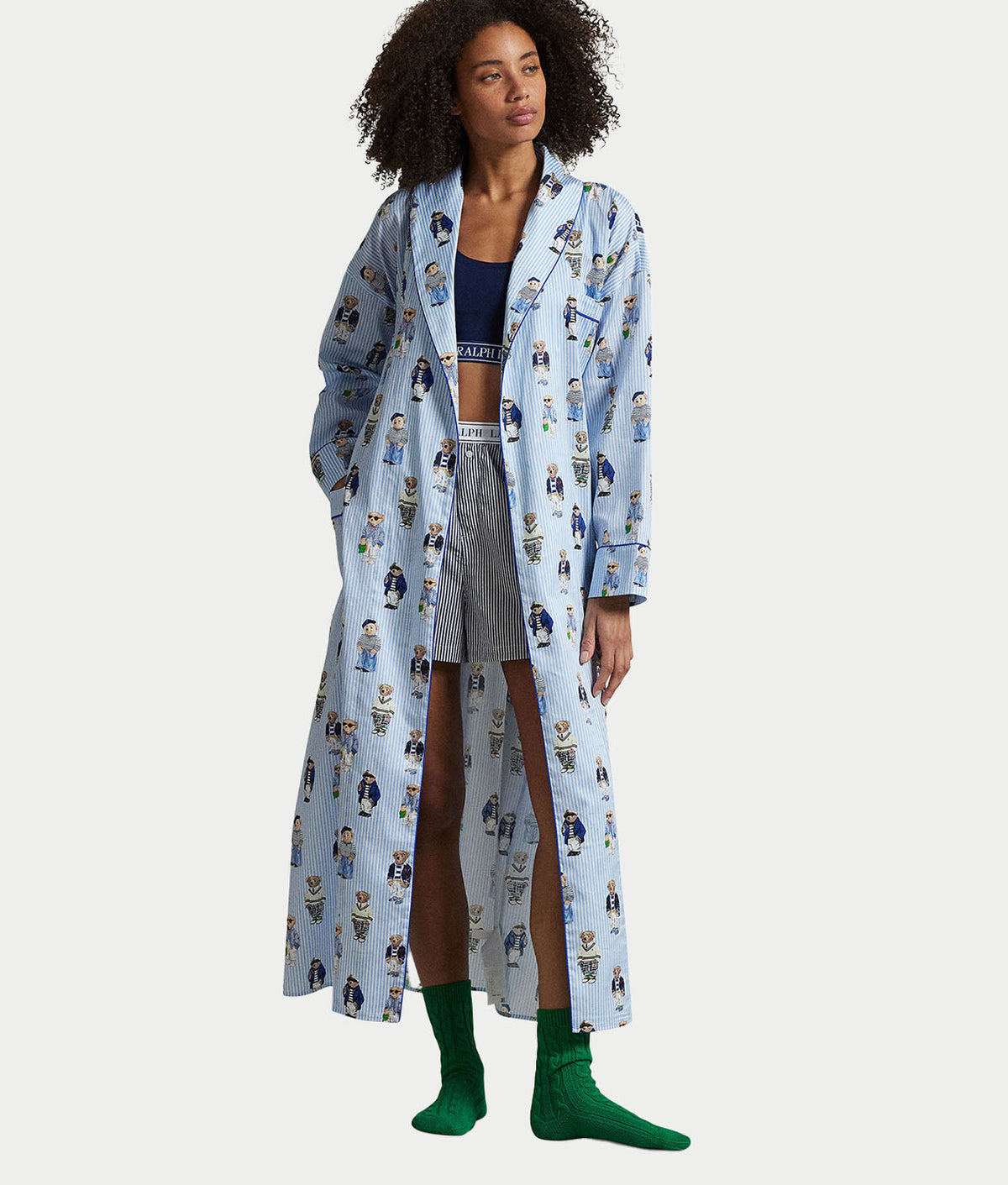 Heritage Polo Bear Woven Robe