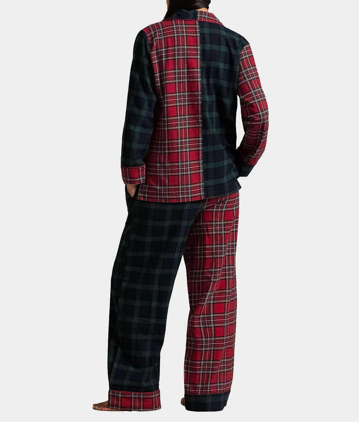 Madison Plaid Woven Pajama Set