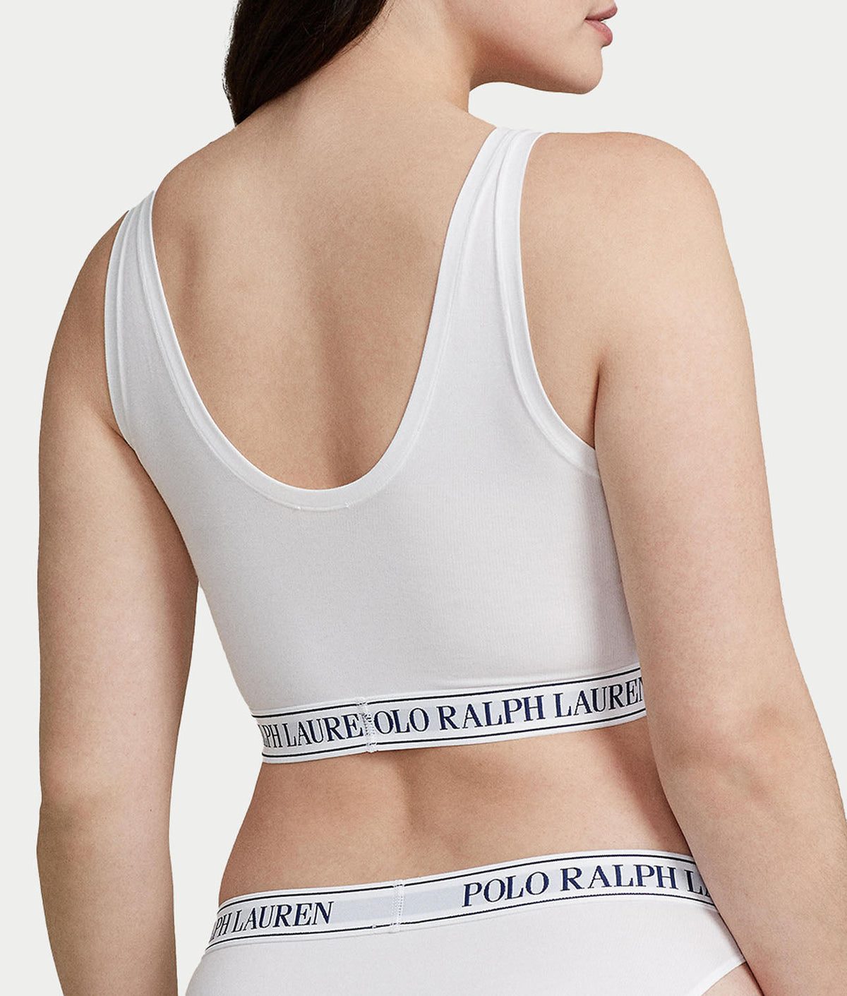 Essentials Cropped Tank Bra