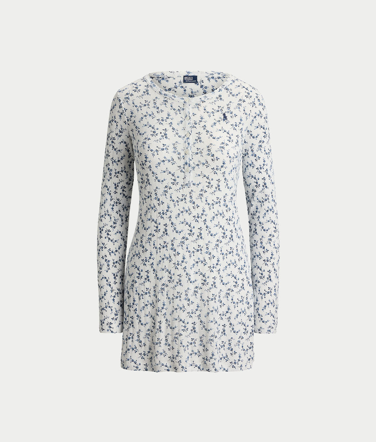 Pointelle Long Sleeve Dress