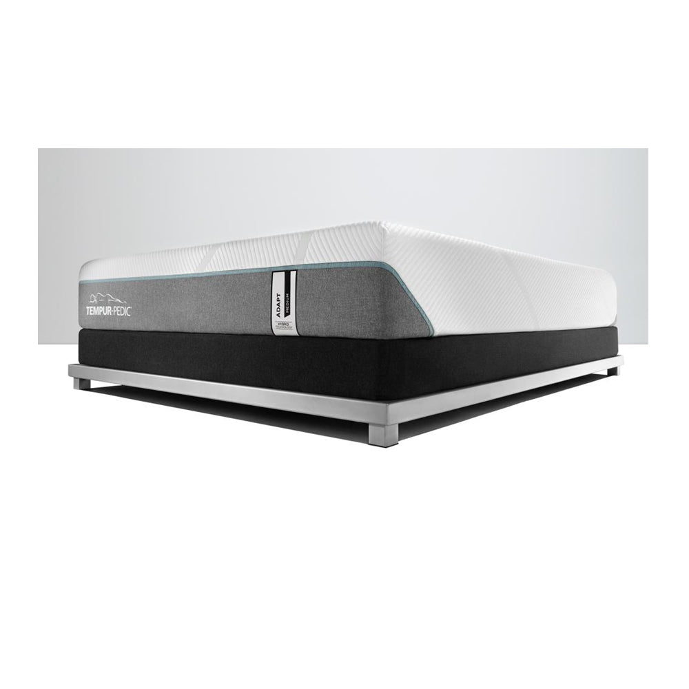 Tempur-Adapt® Medium Hybrid California King Mattress - White/Gray