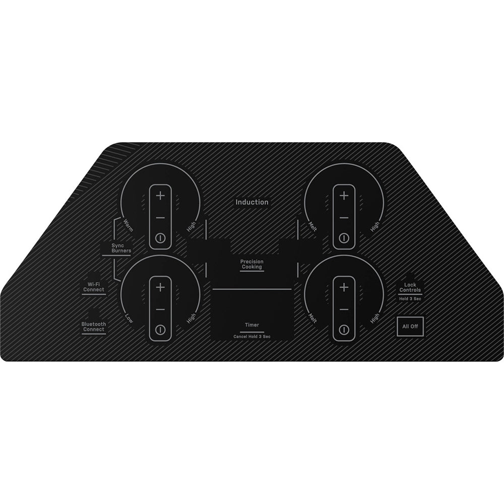 30" 4-Element Induction Electric Cooktop in Stainless Steel with Digital Touch Controls