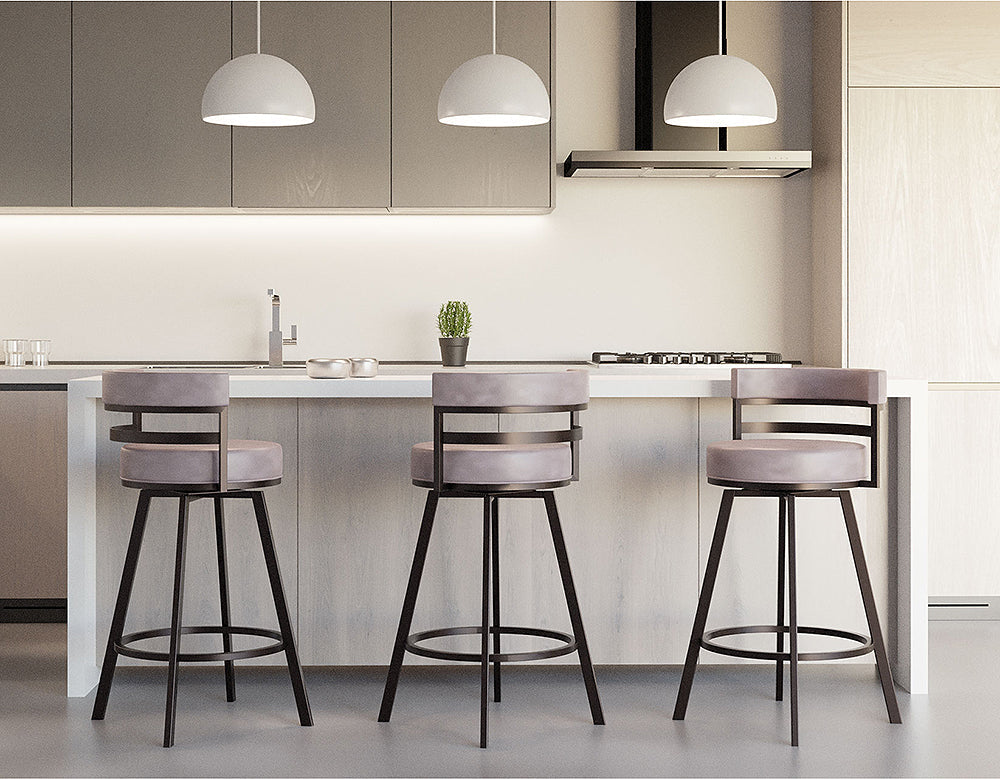 Gene 30" Swivel Bar Stool
