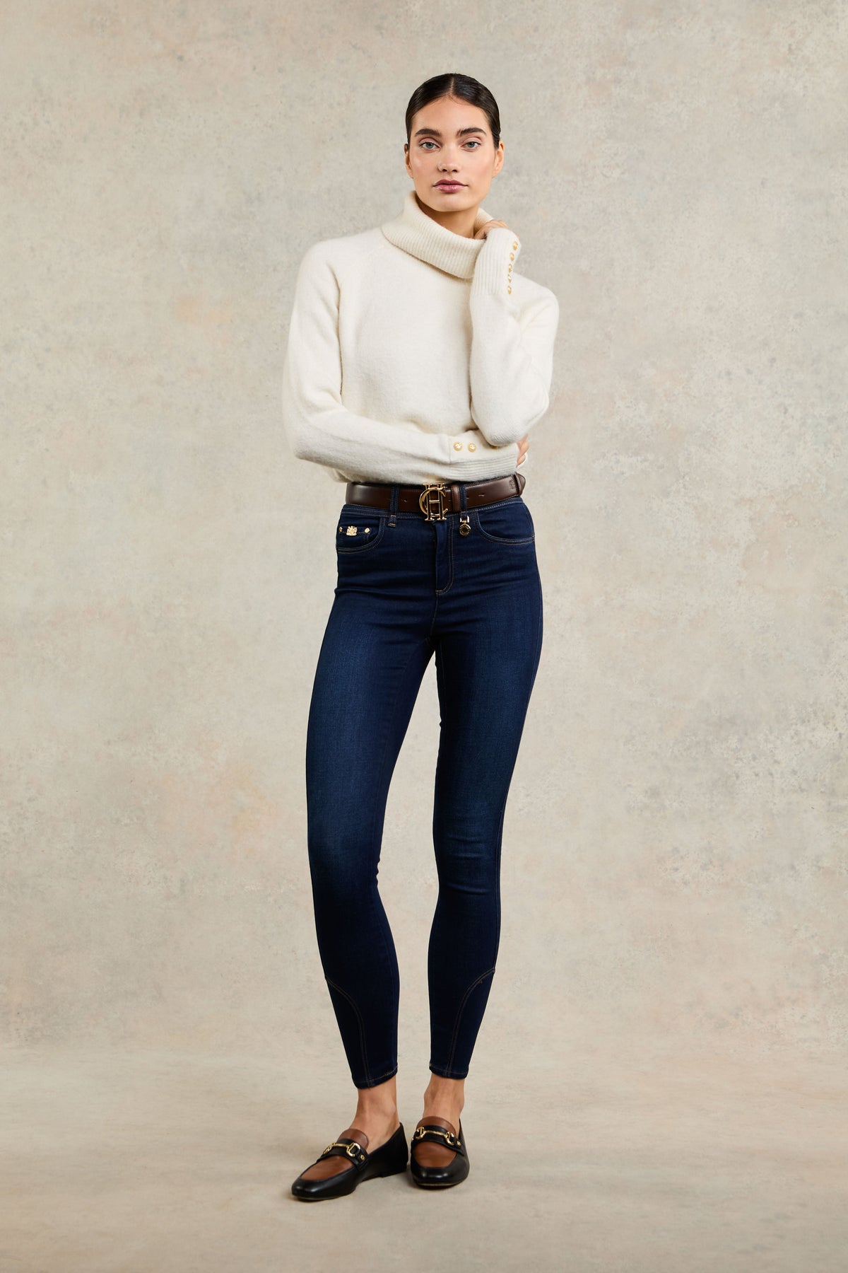 Thermal Contour Jean (Dark Indigo)