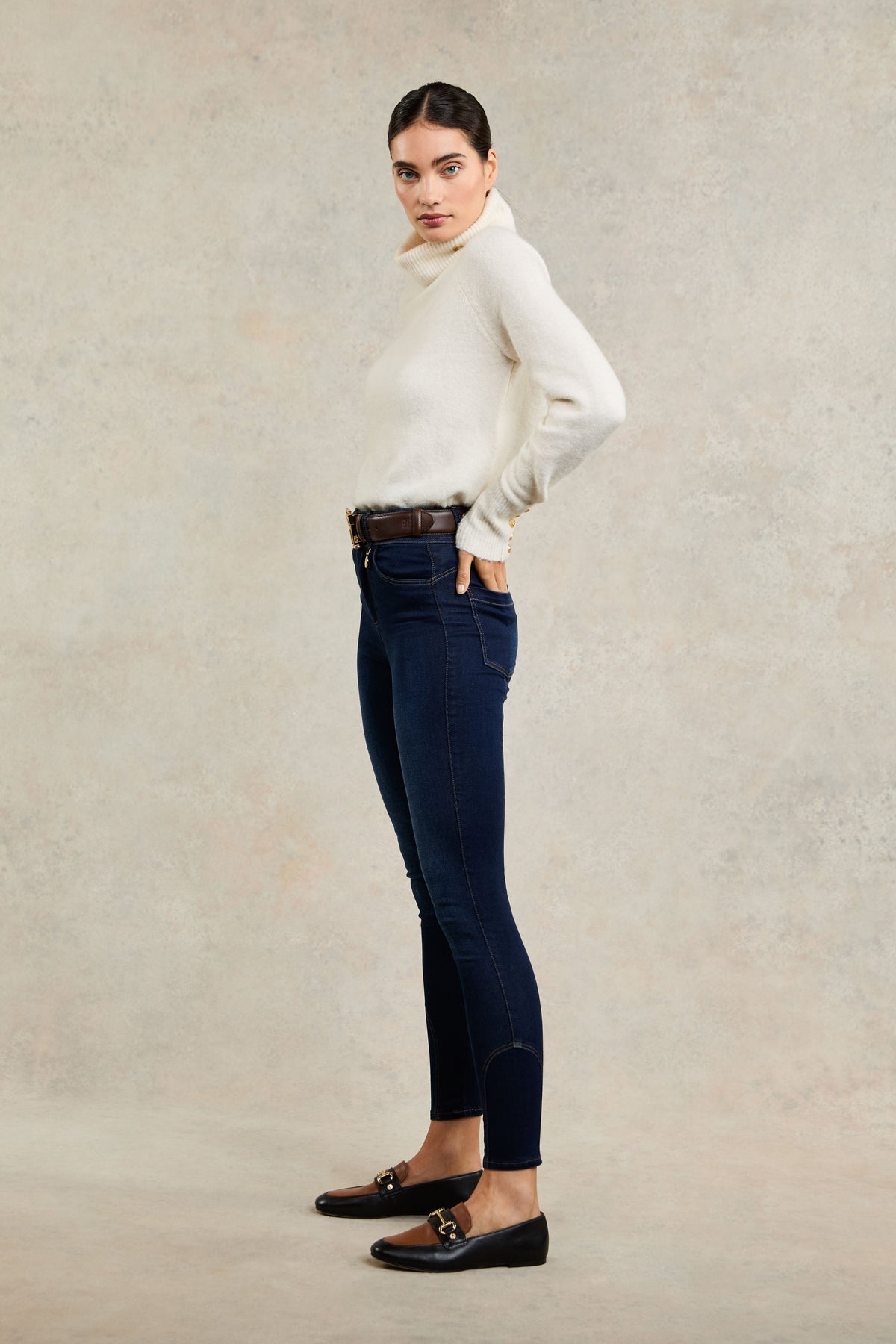 Thermal Contour Jean (Dark Indigo)