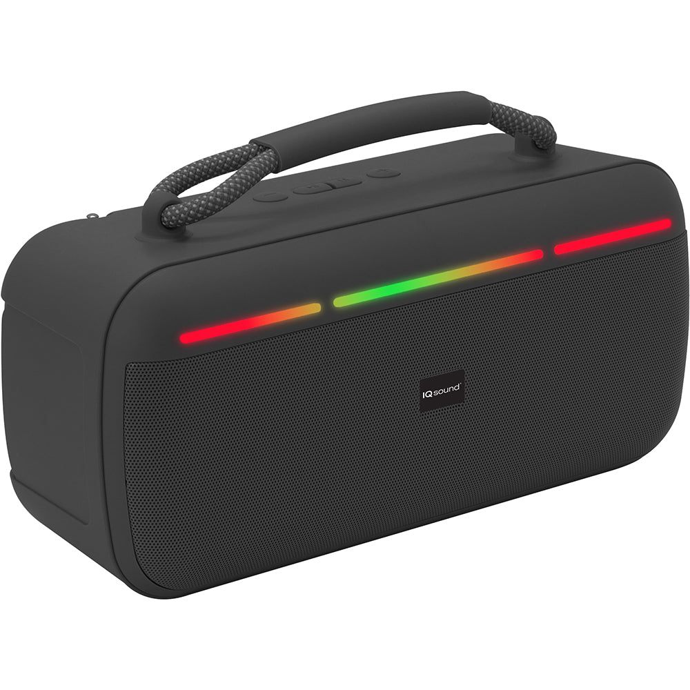 Halo Glow Portable Bluetooth Speaker - Black